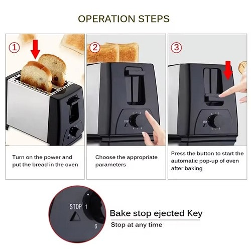 Manual Bread Toaster/Bread Sandwich 2 Slice Konga Online Shopping