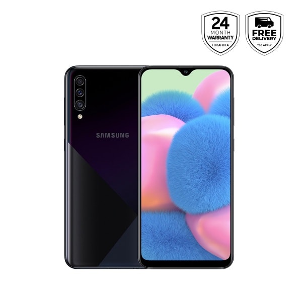 galaxy a30s black 6 4 inch 4gb 64gb 25mp 8mp 5mp 16mp 4000mah