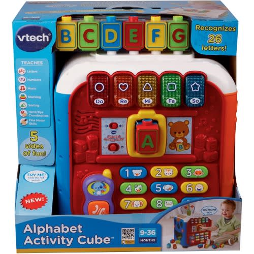 alphabet activity cube