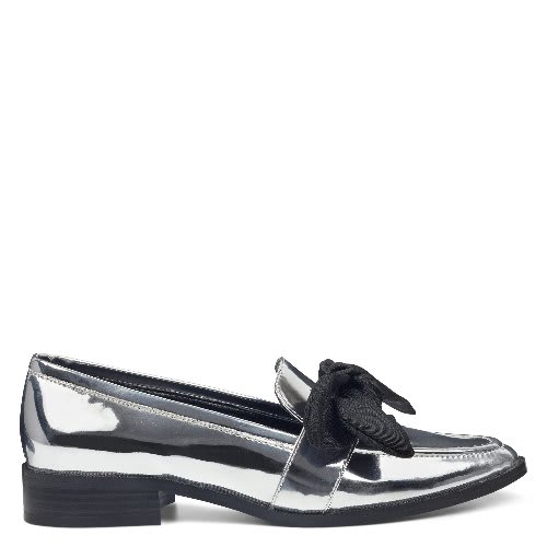 Nine West Weeping Bow Loafers silver Patent Konga Online Shopping