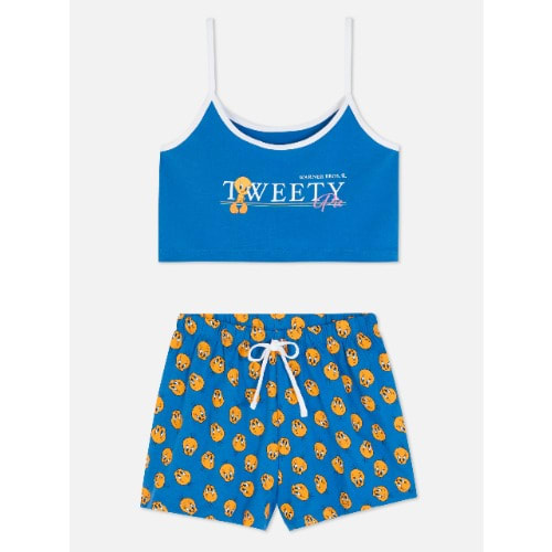 Looney Tunes Tweety Pie Cami Pyjamas Set
