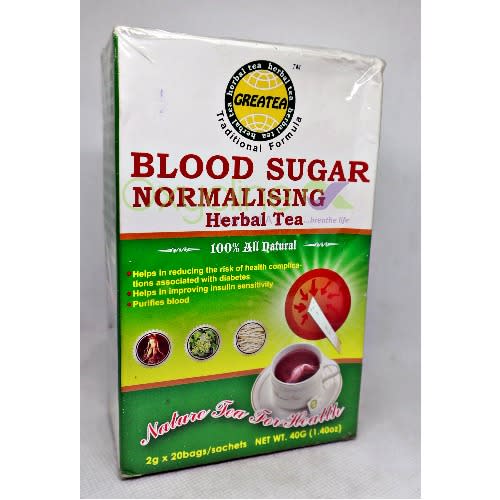 Great Tea Blood Sugar Normalising Herbal Tea 20 Teabags Konga Online Shopping