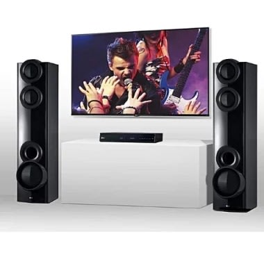 Led tv with home theatre combo offer