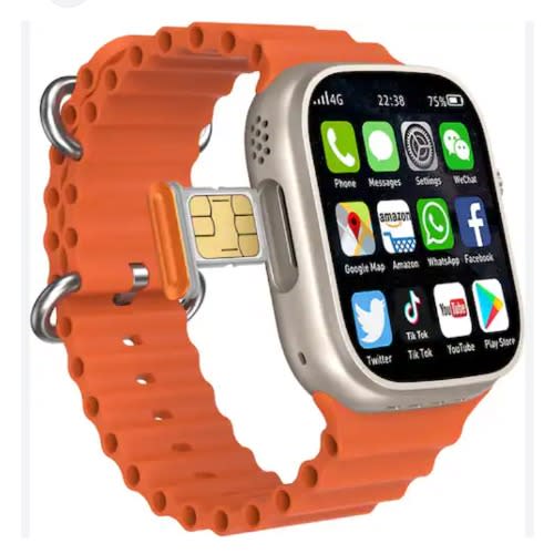 Sim Card Ultra Android Smartwatch | Konga Online Shopping