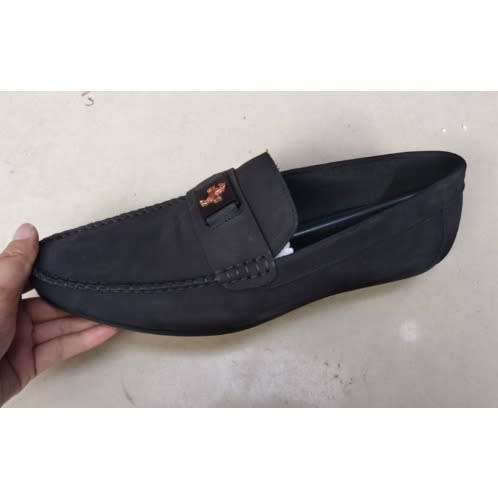 black suede casual shoes