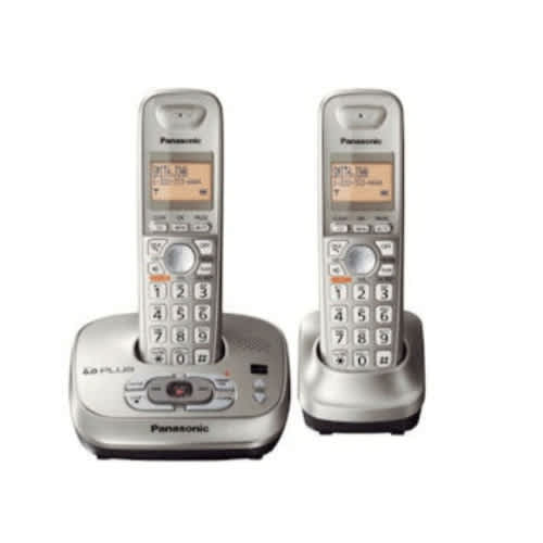 Panasonic Dect 6 0 Plus Expandable Digital Cordless 2 Phone Set