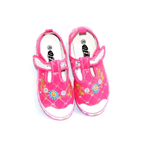 girls floral sneakers