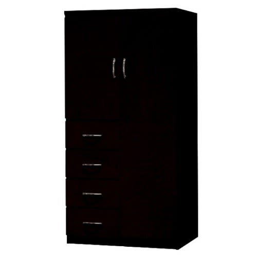 Sadia Besant Antique Espresso Wardrobe Black Konga Online Shopping