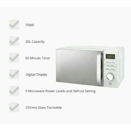 Swan outlet symphony microwave