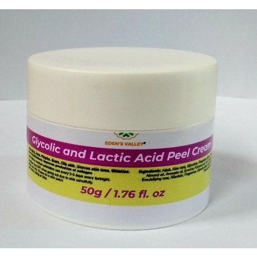 glycolic and lactic acid cream