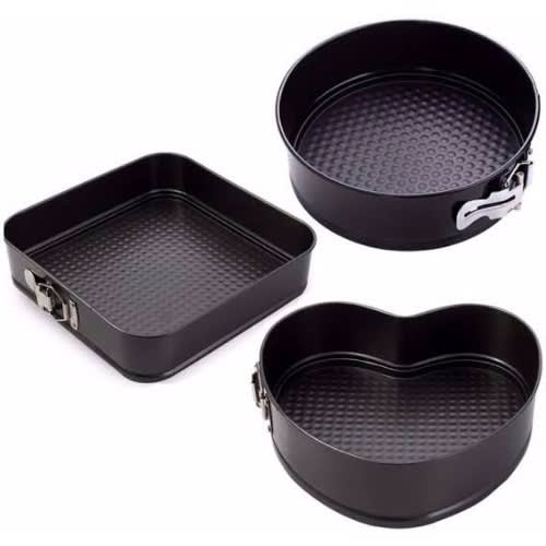 Buy OJelay Round Cake Pan 8 Inch Removable Bottom Nonstick Anodized  Aluminum Layer Cake Baking Pan Online at Low Prices in India - Amazon.in