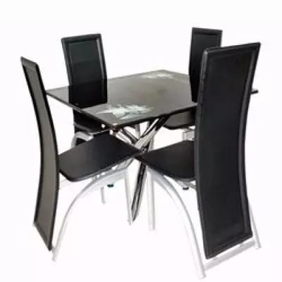 Square Dining Table Set Konga, Small Square Glass Dining Table And Chairs