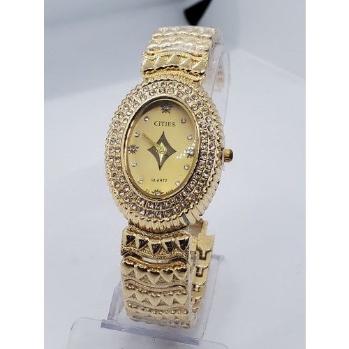 City gold hotsell wrist watch
