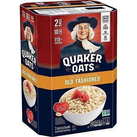 Quaker Oats Old Fashioned 100 Whole Grain 2 In 1 Pack Konga Online Shopping