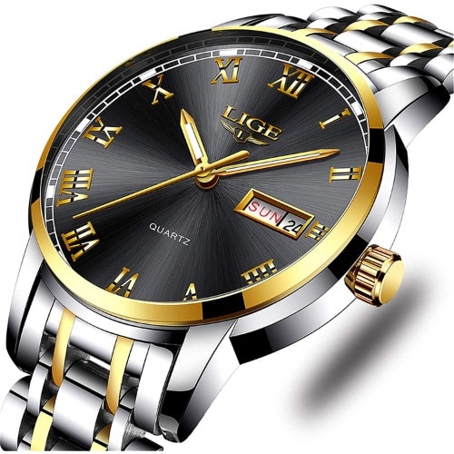 lige stainless steel watch