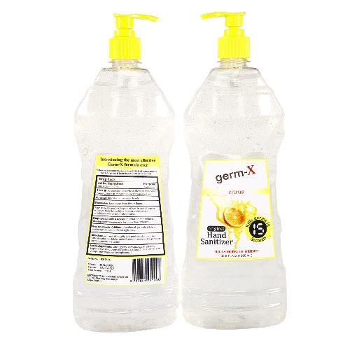Germ-x Citrus Alcohol Based Hand Sanitizer - 1 Litre ...