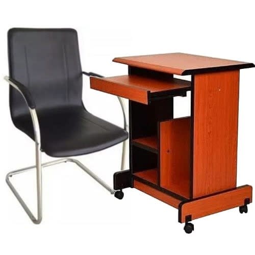 computer table with chair