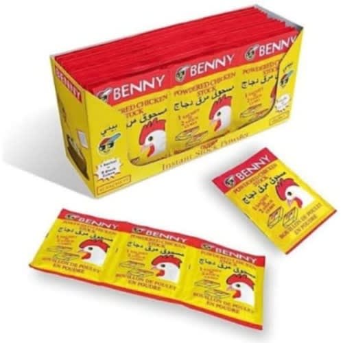 Benny Powdered Chicken Stock X1 Carton 17g 42 Pieces Konga