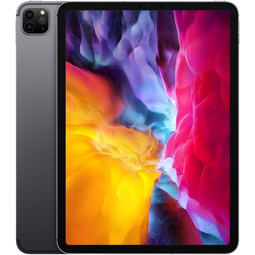 12.9" iPad Pro - 128GB, Wi-Fi + 4G Lte, Space Gray - 2020 - MY3J2LL/A.