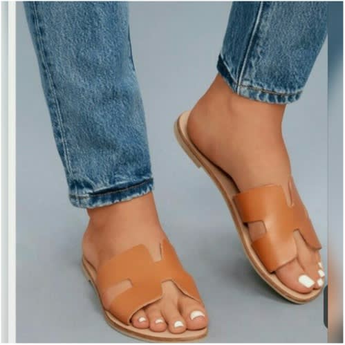 Zonnig Wasserette uitspraak Fashion Front Women's H Slippers - Brown | Konga Online Shopping