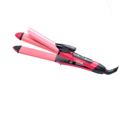 how to use nova hair straightener and curler
