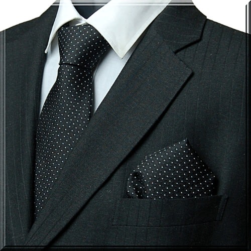 Men s Dotted Tie Black Konga Online Shopping