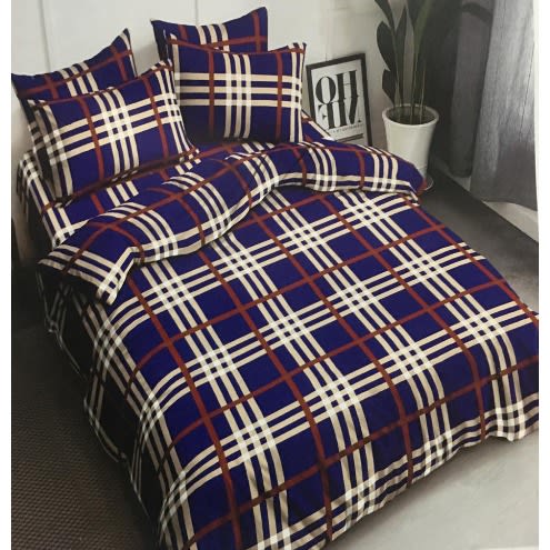 Gingham Pattern Duvet With 2 Free Pillow Cases Konga Online