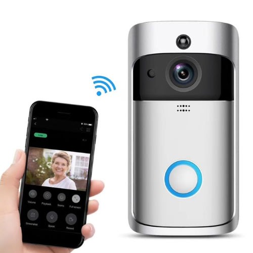 Hd wifi hotsell video doorbell v5