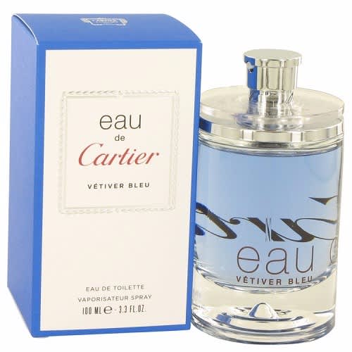 Cartier Eau De Cartier Vetiver Bleu Edt Perfume For Men 100ml