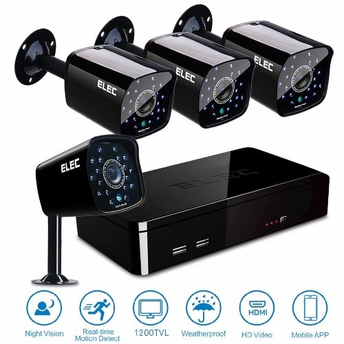 Elec 8 channel 2025 security system