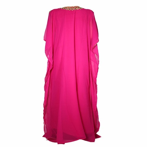 Embellished Arabian Abaya Dress - Pink | Konga Online Shopping
