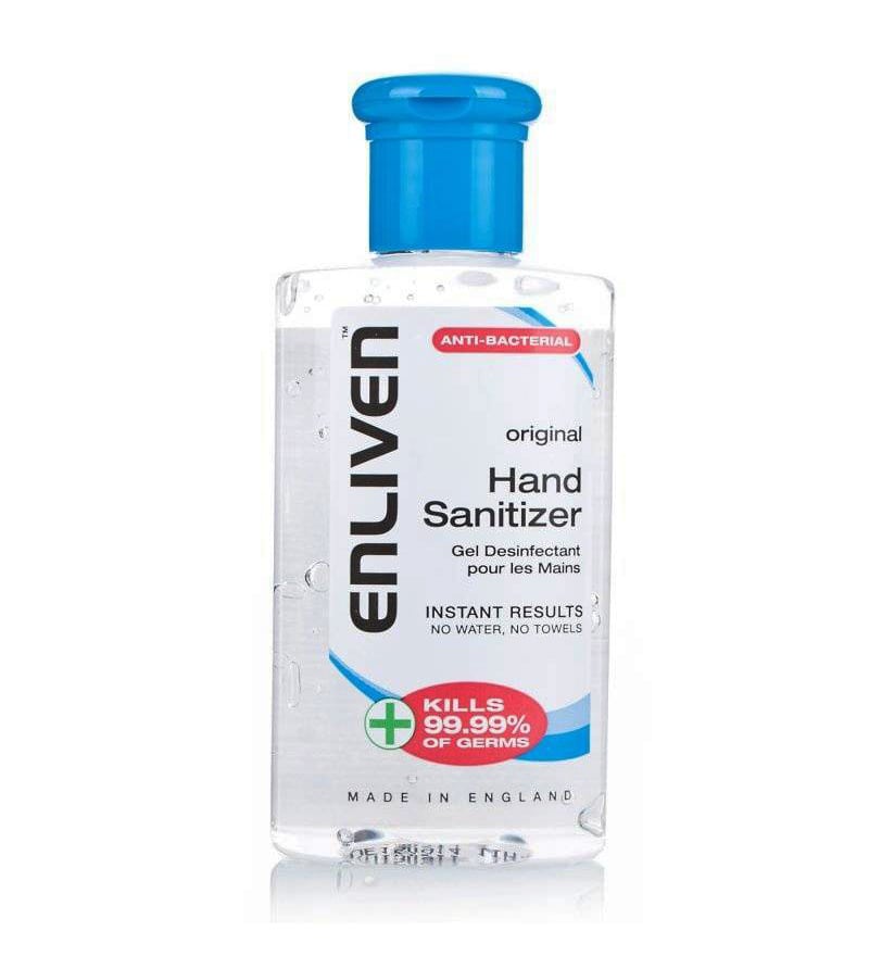Enliven Anti-Bacterial Hand Sanitizer.