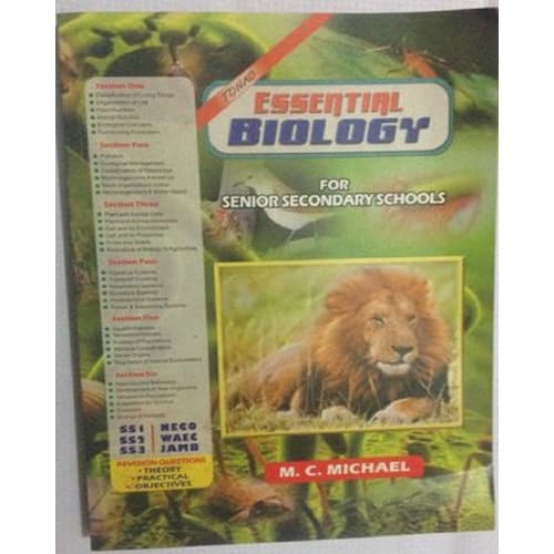 Essential Biology For Senior Secondary Schools Konga Online Shopping
