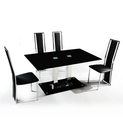Exquisite Six Sitter Dining Table