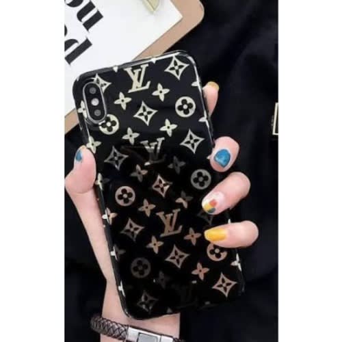 A&S Lv-inspired Designed Back Case For Iphone Xs Max