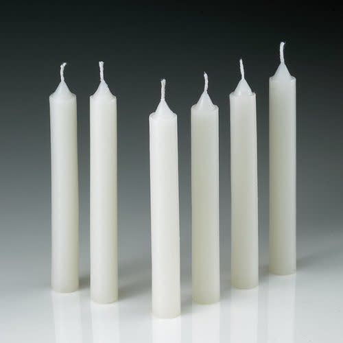 Plain White Candles 24 Pieces Konga Online Shopping