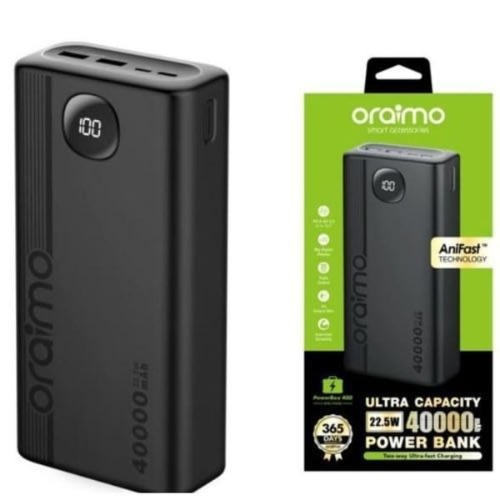 Oraimo 30000Mah Ultra Fast Charging Power Bank