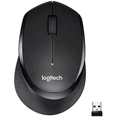  Logitech M330 Silent Plus Wireless Mouse, 2.4 GHz with