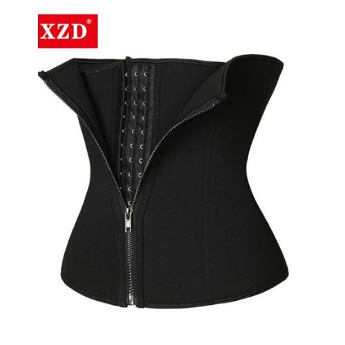 Waist trainer with shop zipper