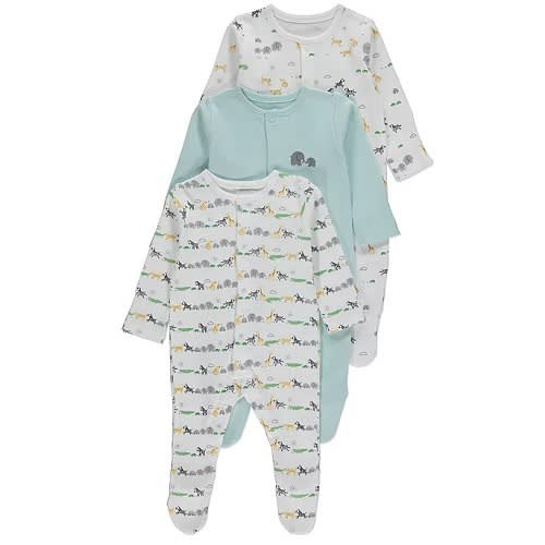baby grows with scratch mitts