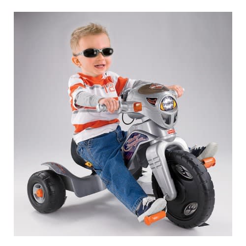 fisher price harley davidson lights and sounds trike