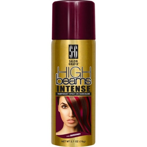 High Beams Intense Hair Color Spray Burgundy Konga Online Shopping
