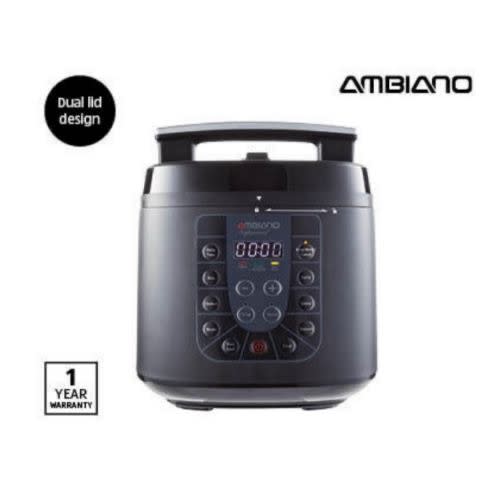 Ambiano 2in1 Multi Cooker 1500W 6l Pressure Cooker & Air Fryer