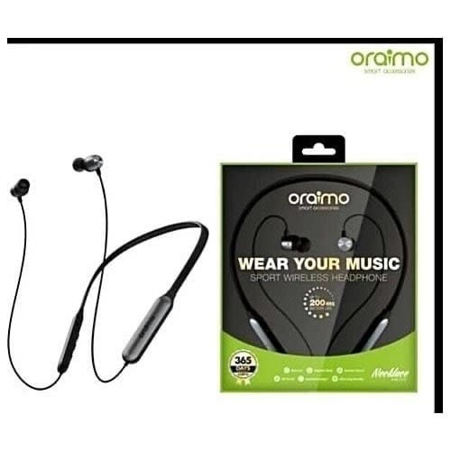 oraimo Necklace Pro HavyBass Hybrid ANC 50hr Playtime Clear Calls