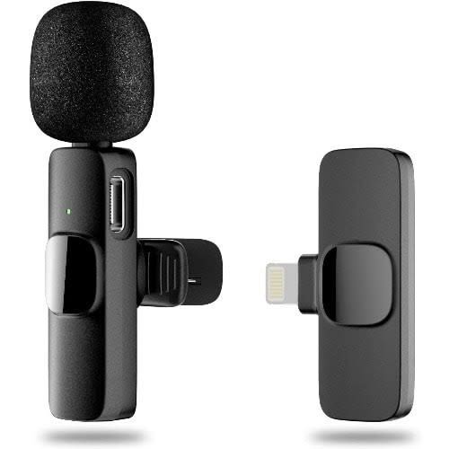 Lapel Mic For iPhone Vlogging Noise Cancellation Microphone Konga