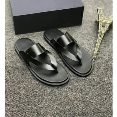 Men slippers - Black | Konga Online Shopping