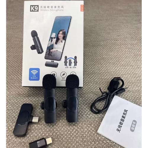 K9 Wireless Microphone For Type C /iPhone Konga Online Shopping