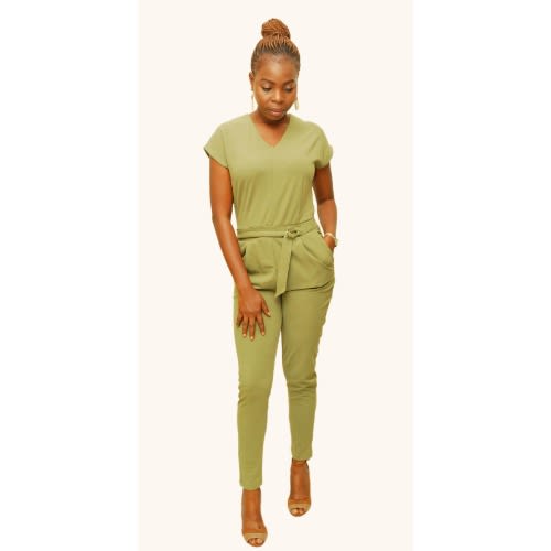 Robin Ruth Short Sleeve Jumpsuit | Konga Online Shopping