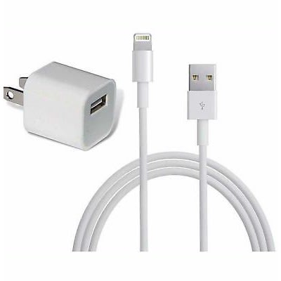 Charger With Lightning To Usb Cable For iPhone Xs/max/xr/x/8/7/6s/6 - White  | Konga Online Shopping
