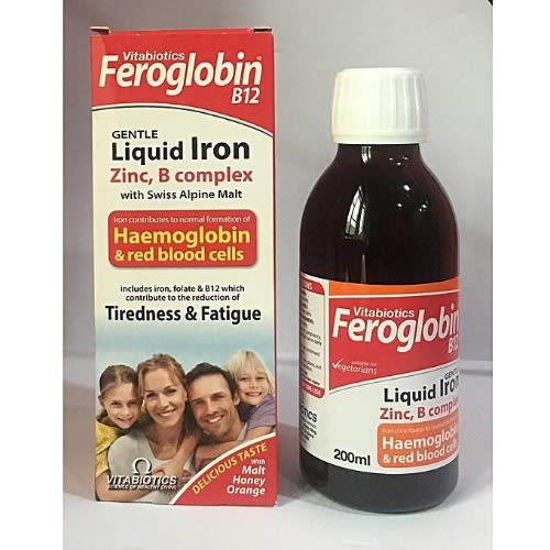 Vitabiotics Feroglobin B12 Syrup Konga Online Shopping